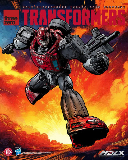 Transformers MDLX Action Figure Cliffjumper (Comic Book Edition) 12 cm