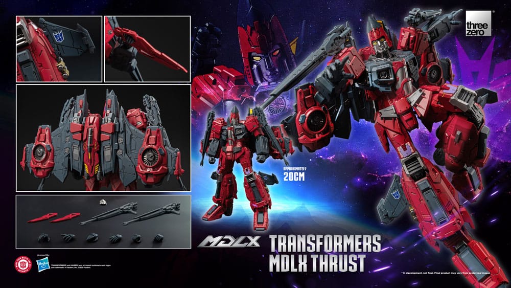 Transformers MDLX Action Figure Thrust 20 cm