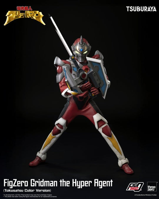 Gridman the Hyper Agent FigZero Action Figure Gridman (Tokusatsu Color Version) 30 cm