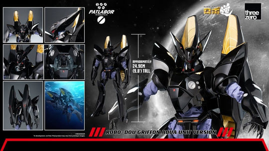 Mobile Police Patlabor Robo-Dou Action Figure 1/35 Griffon Aqua Unit Version 25 cm