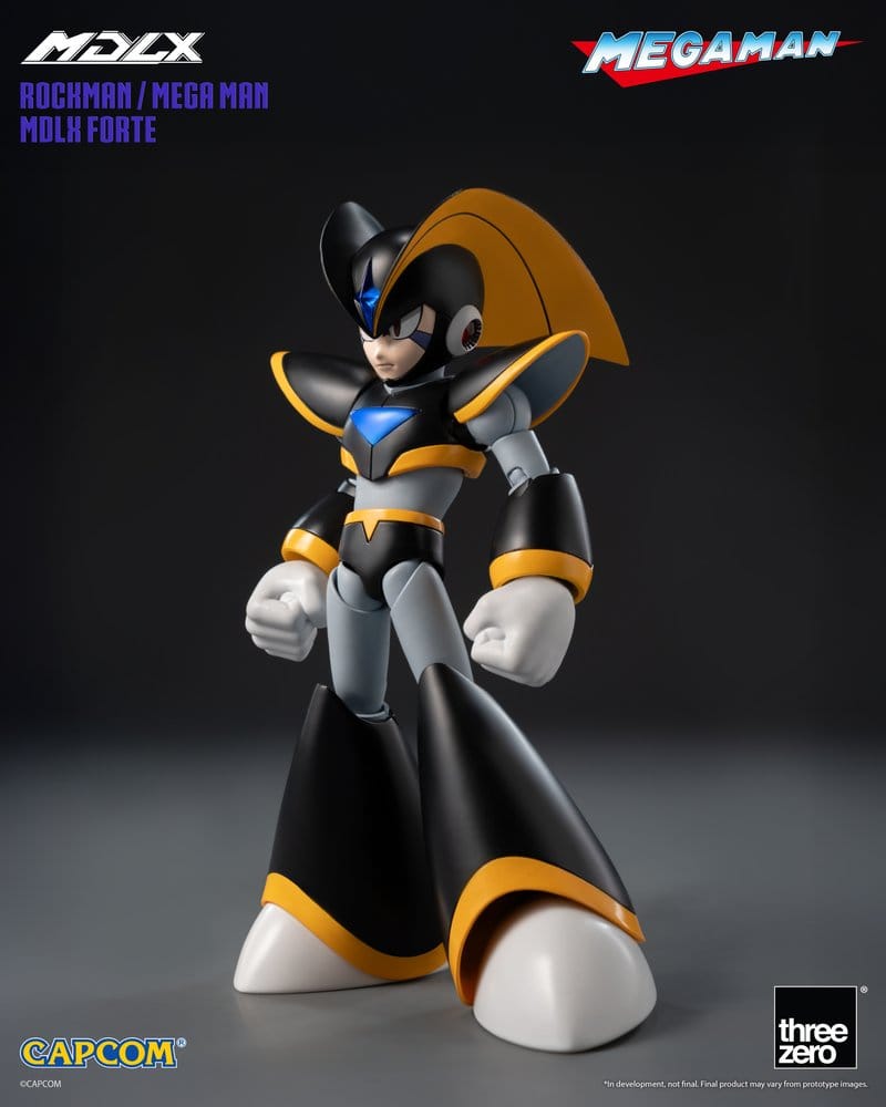 Mega Man MDLX Action Figure Rockman / Mega Man Forte 10 cm