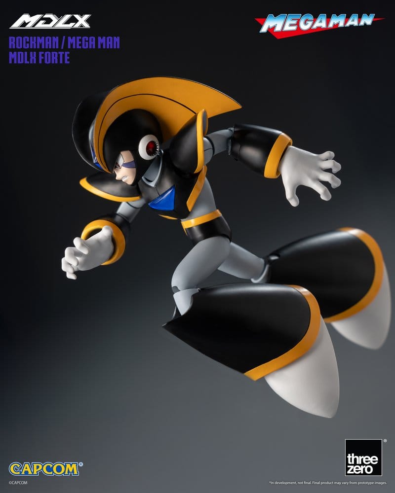 Mega Man MDLX Action Figure Rockman / Mega Man Forte 10 cm