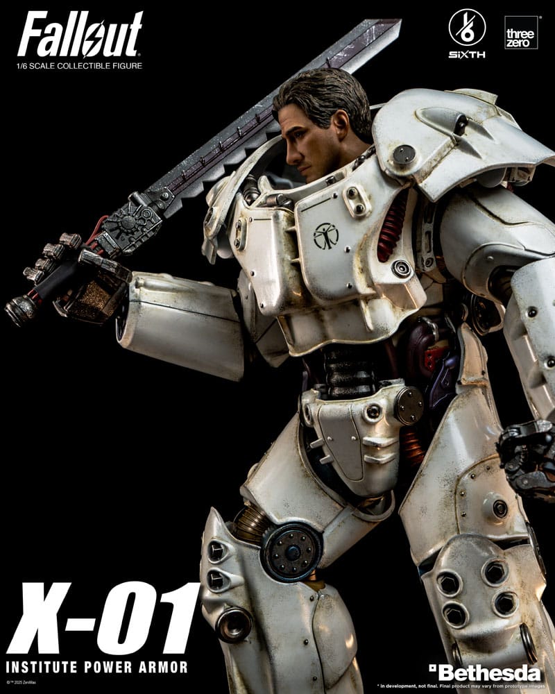 Fallout FigZero Action Figure 1/6 X-01 Institute Power Armor 37 cm