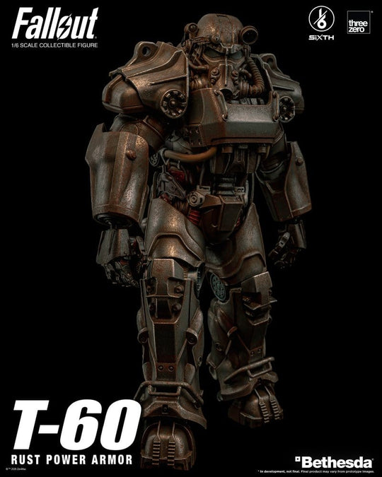 Fallout Action Figure 1/6 T-60 Rust Power Armor
