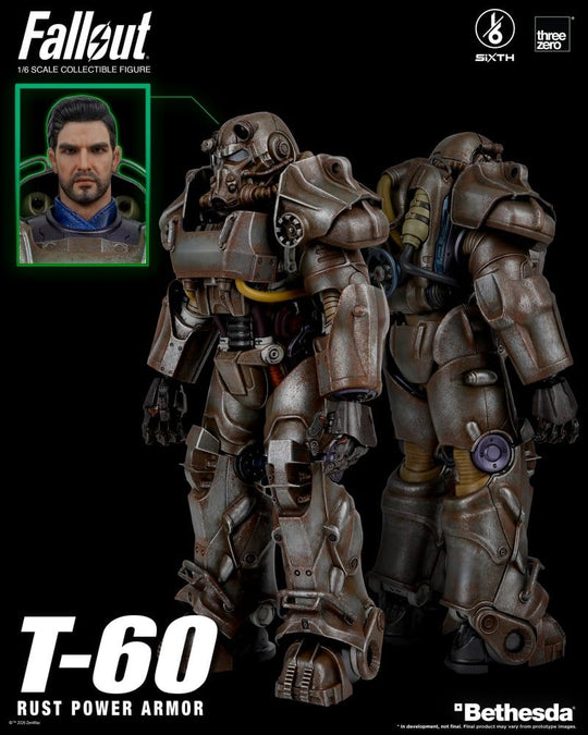 Fallout Action Figure 1/6 T-60 Rust Power Armor