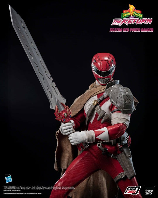 Mighty Morphin Power Rangers: The Return FigZero Action Figure 1/6 Red Power Ranger 31 cm