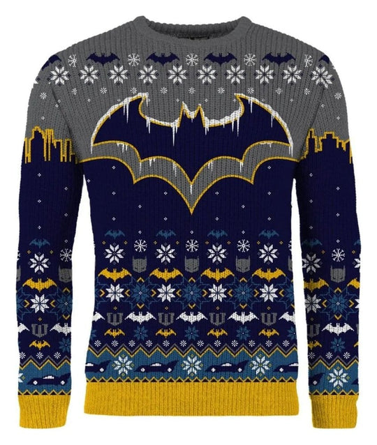Batman Christmas Sweater Frosty Size XL