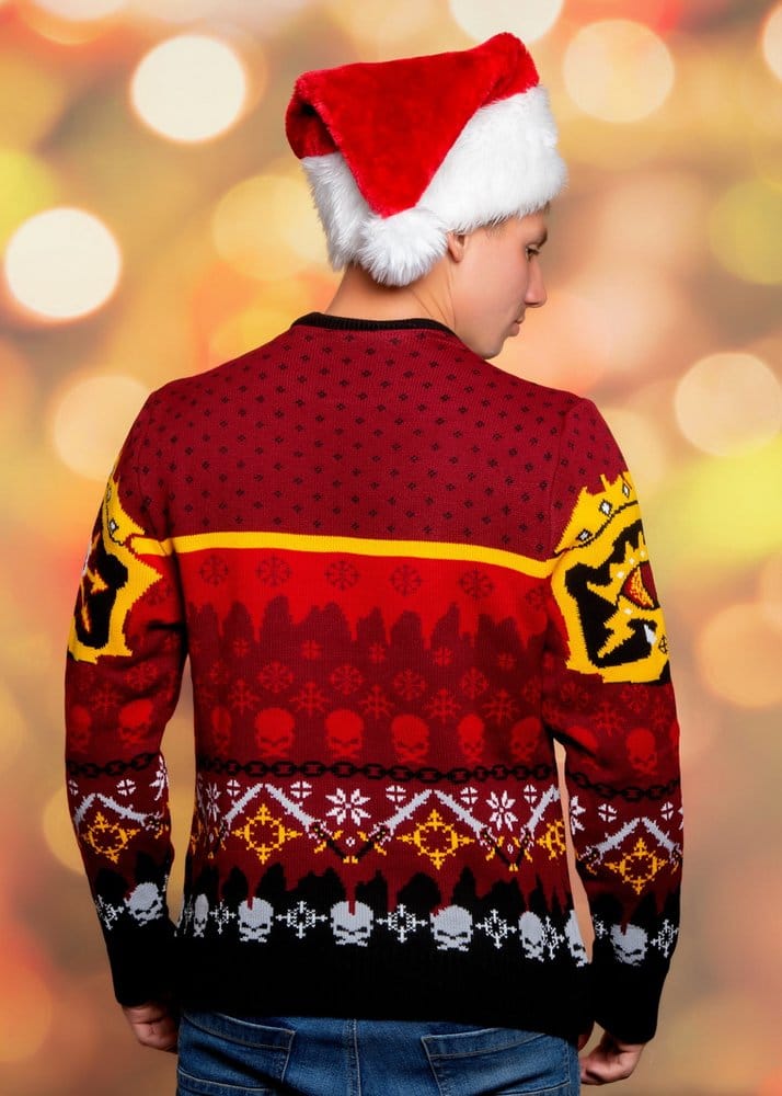 Warhammer 40,000 Christmas Sweater Chaos Size XL