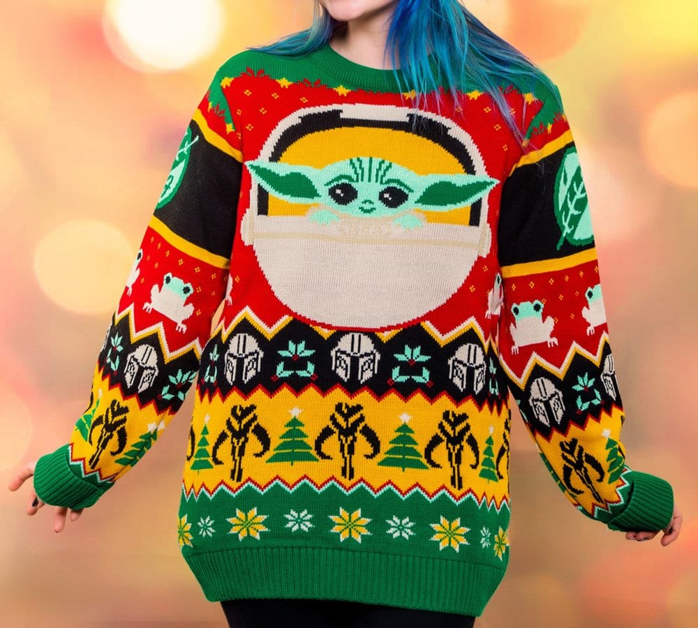 Star Wars Christmas Sweater The Child Size XL