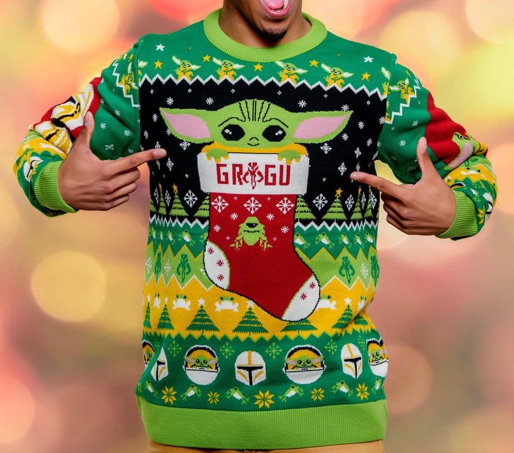 Star Wars Christmas Sweater Baby Yoda Size XXXL