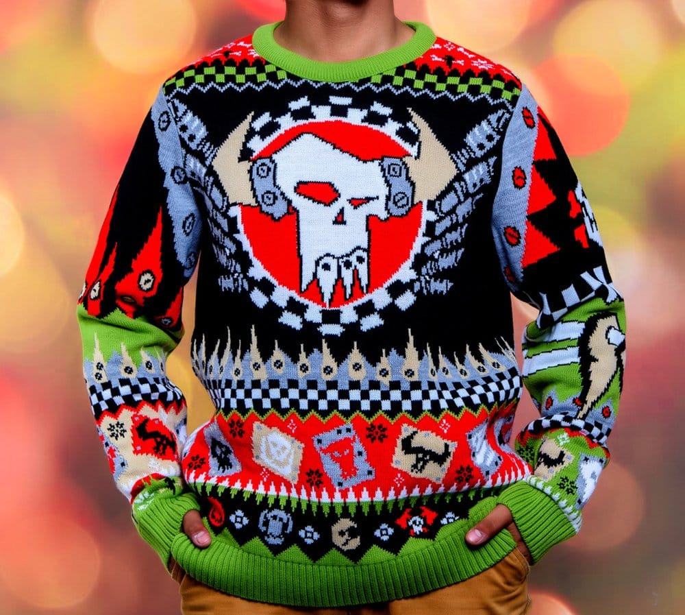 Warhammer 40,000 Christmas Sweater Ork Size L