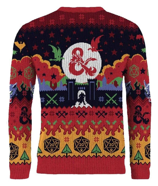 Dungeons & Dragons Christmas Sweater Size L
