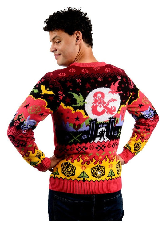 Dungeons & Dragons Christmas Sweater Size XS