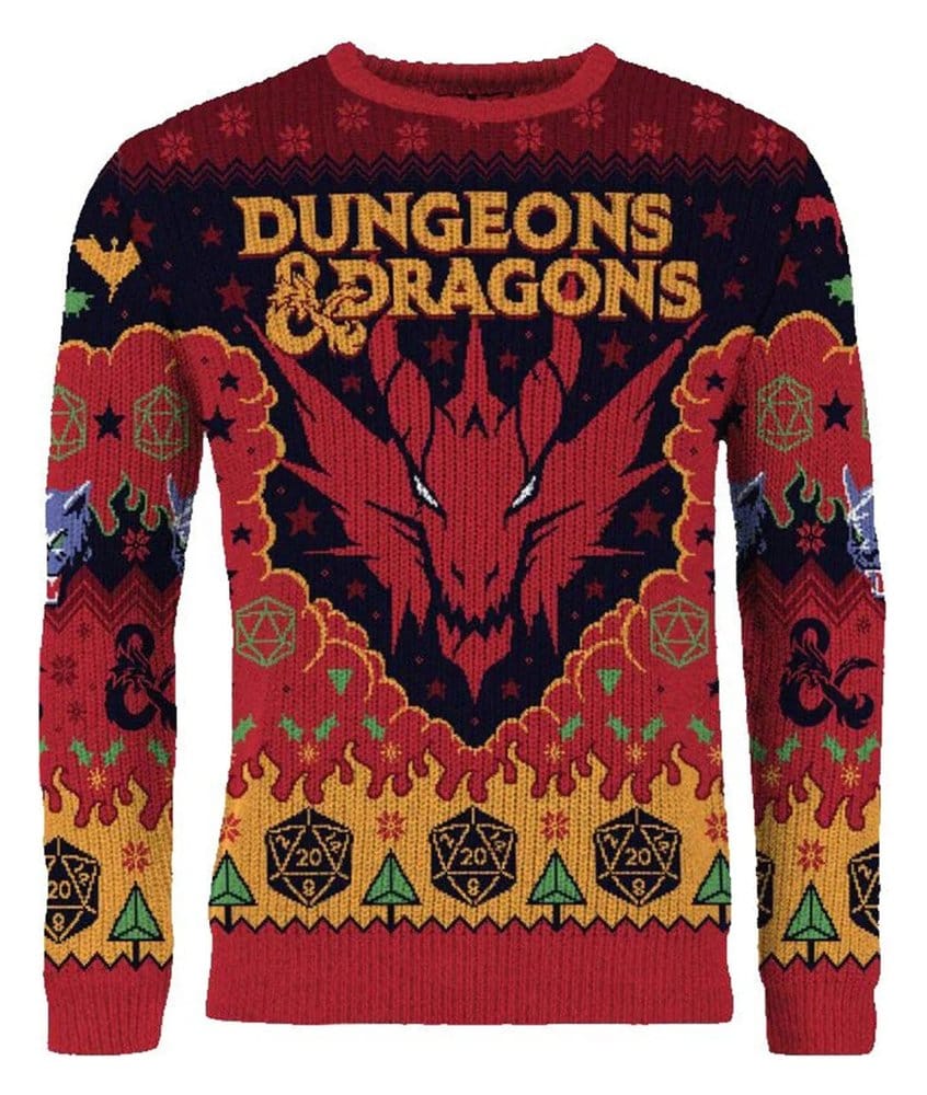 Dungeons & Dragons Christmas Sweater Size XS
