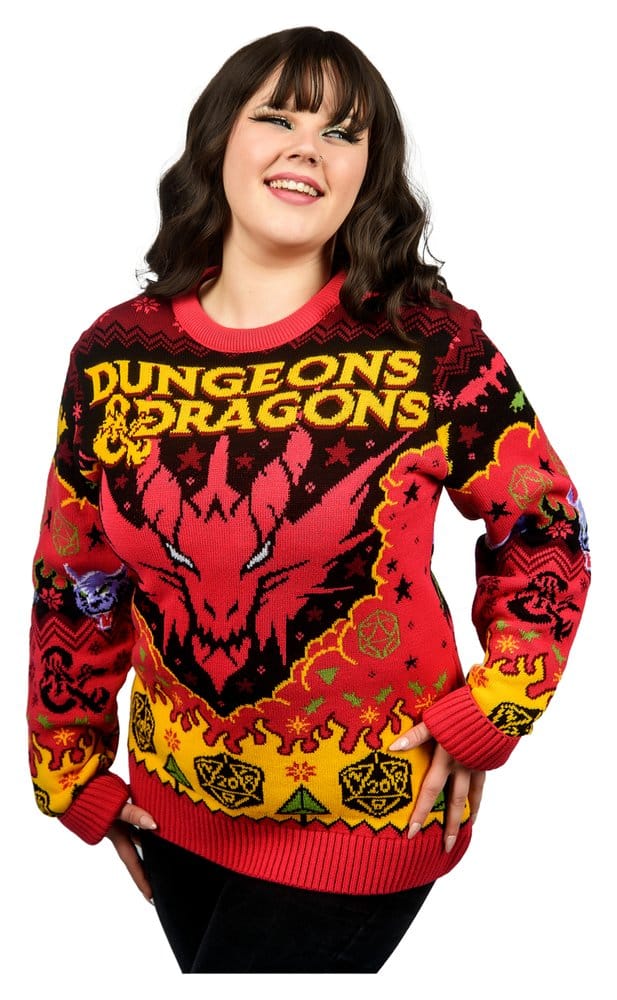 Dungeons & Dragons Christmas Sweater Size XXXL