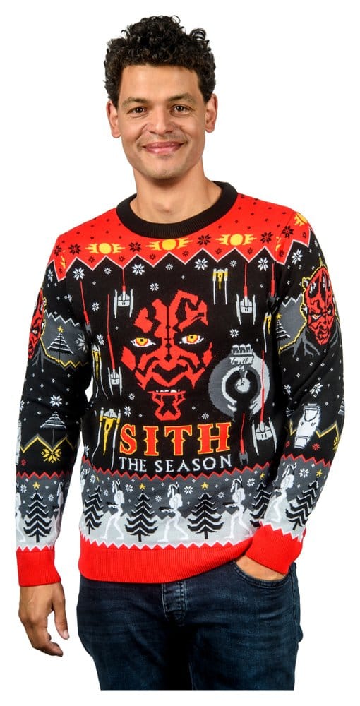 Star Wars Christmas Sweater Sith Size XXXL