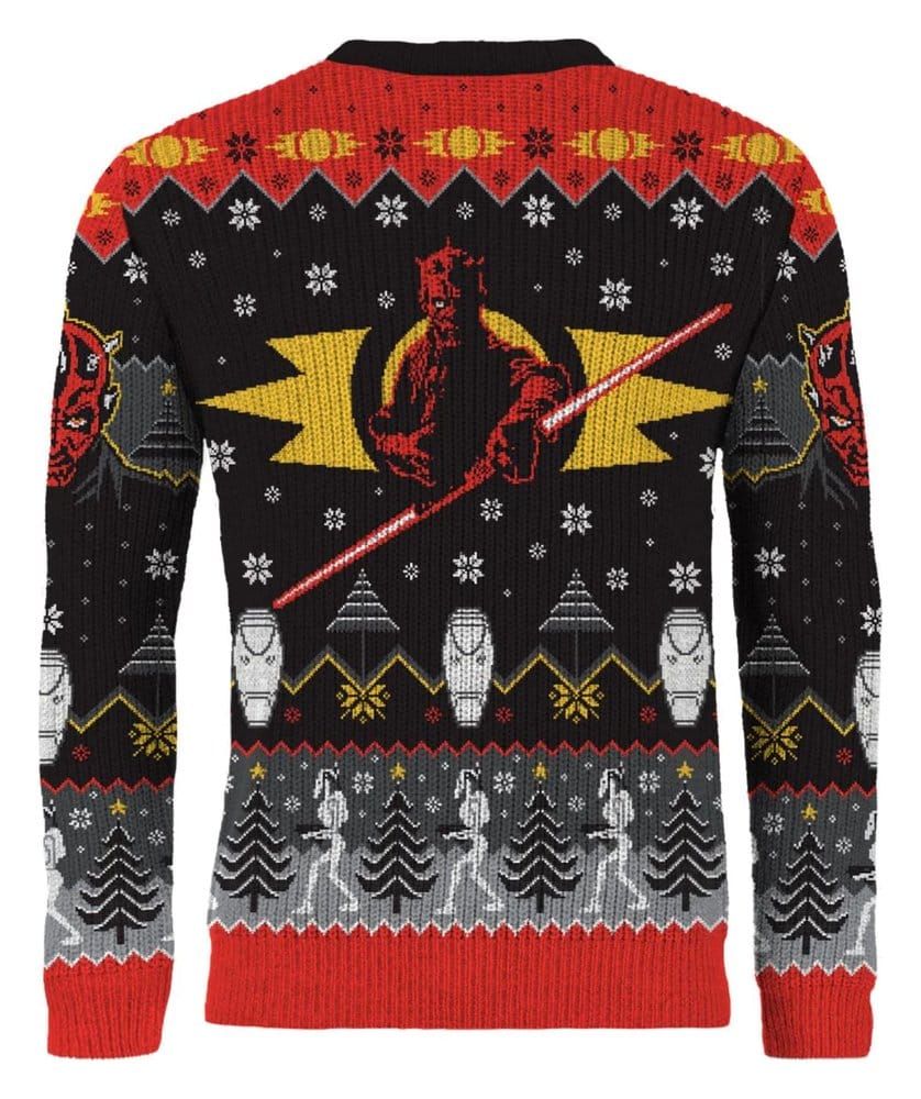 Star Wars Christmas Sweater Sith Size S