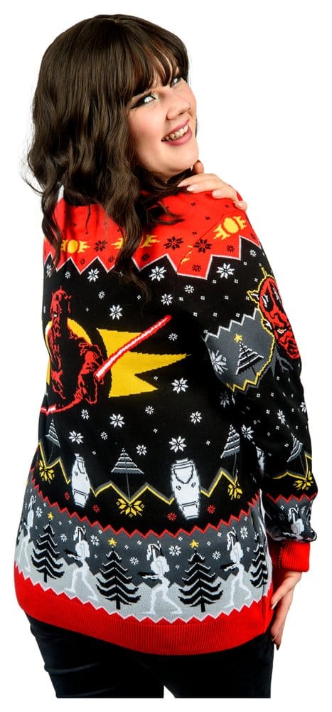Star Wars Christmas Sweater Sith Size XXXL