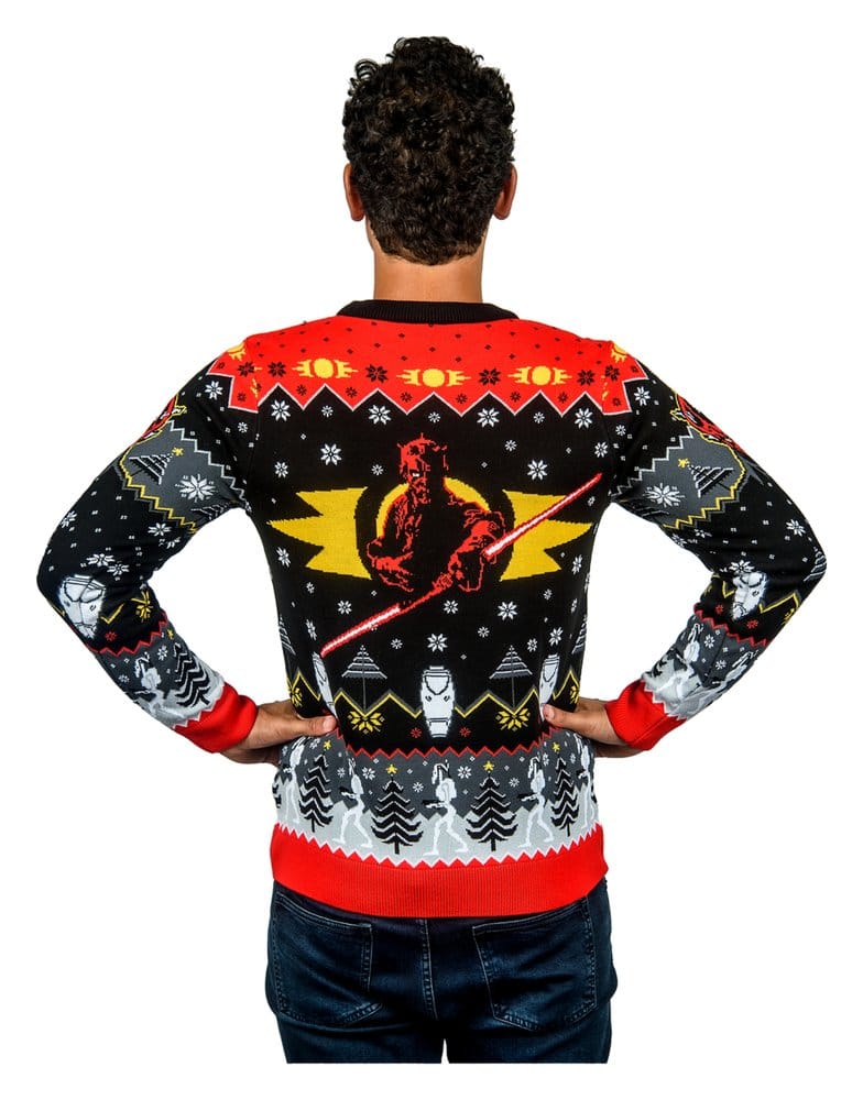 Star Wars Christmas Sweater Sith Size S