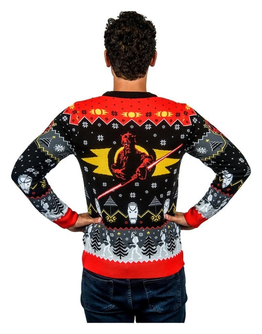 Star Wars Christmas Sweater Sith Size XL