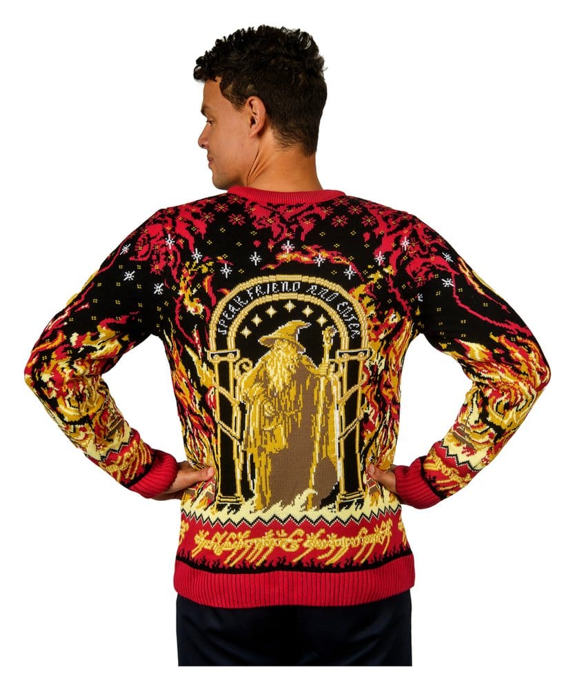 Lord of the Rings Christmas Sweater Balrog Size XXXL