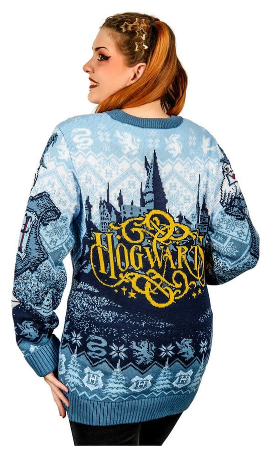 Harry Potter Christmas Sweater Hogwarts Size L