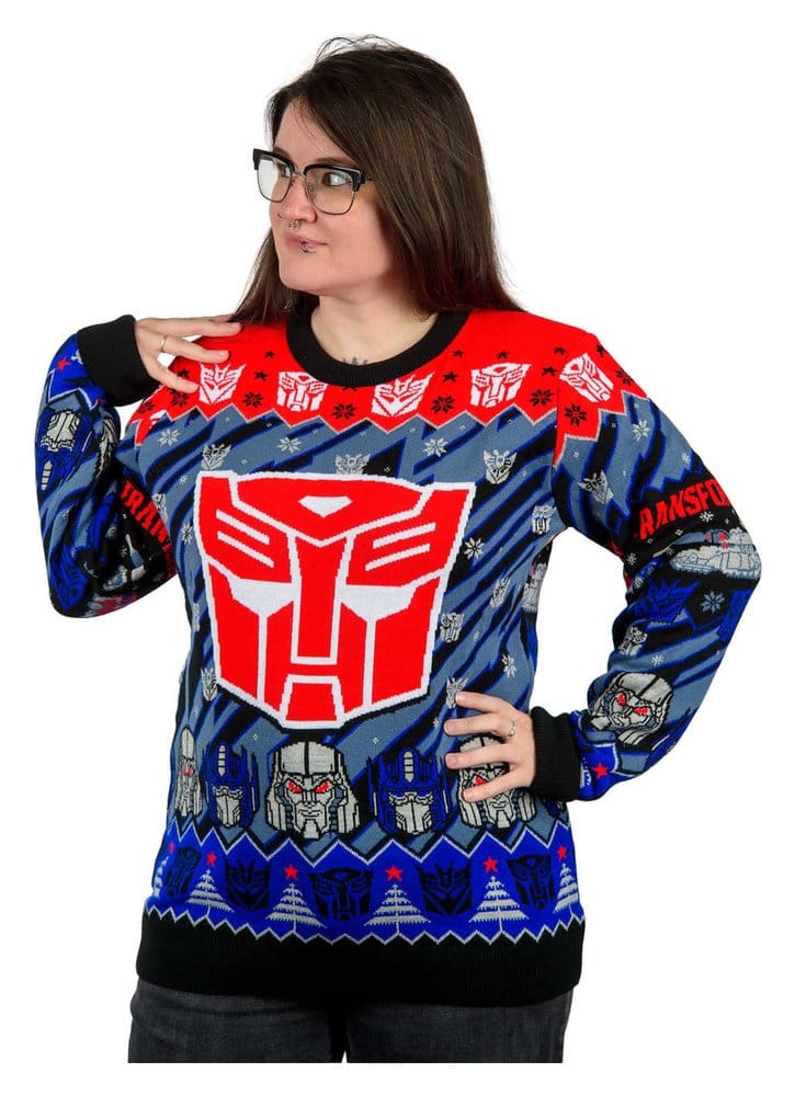 Transformers Christmas Sweater Size S
