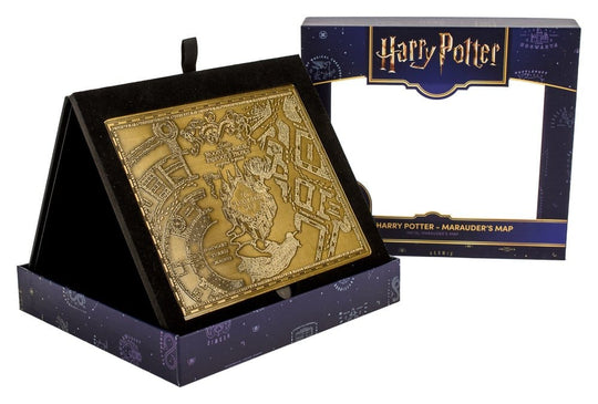 Harry Potter Replica Marauder's Map Metal Map 15 cm