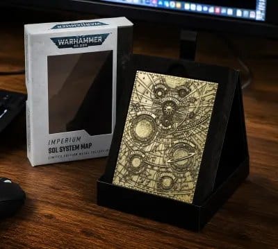 Warhammer 40,000 Metal Map Sol System