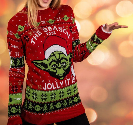 Star Wars Christmas Sweater Yoda Size XXXL