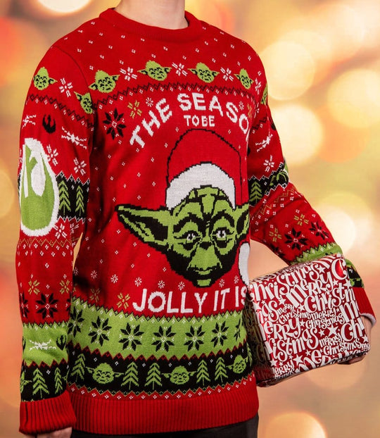 Star Wars Christmas Sweater Yoda Size XS
