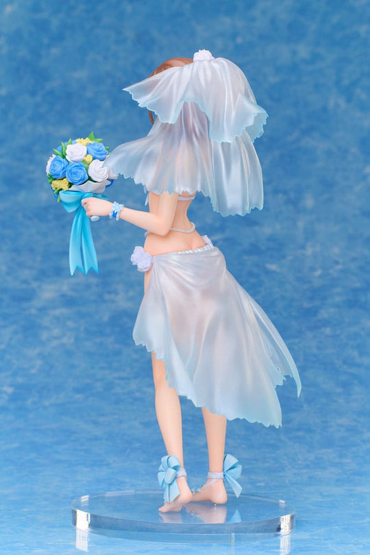 A Certain Scientific Railgun T PVC Statue 1/7 Mikoto Misaka Wedding Swimsuit Ver. 25 cm