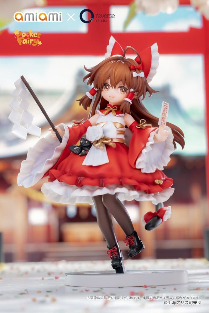 Touhou Project Reverse Palm Spirit PVC Figure Reimu Hakurei 15 cm