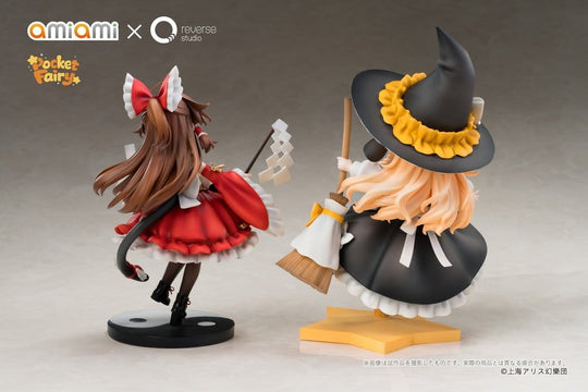 Touhou Project Reverse Palm Spirit PVC Figures 2-Pack Reimu Hakurei & Marisa Kirisame