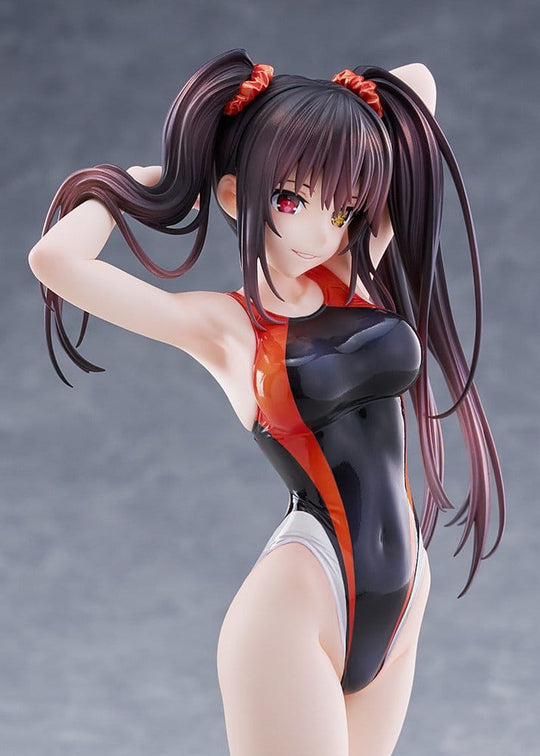 Date A Live Swimsuit Silhouette PVC Figure 1/7 Kurumi Tokisaki Swimwear Ver. 24 cm