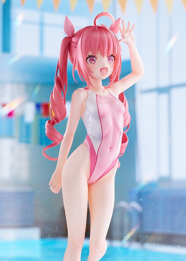 Original Character Swimsuit Silhouette PVC Figure 1/7 Watora Swimsuit Ver. design Kani biimu 23 cm