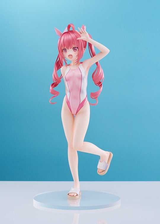Original Character Swimsuit Silhouette PVC Figure 1/7 Watora Swimsuit Ver. design Kani biimu 23 cm