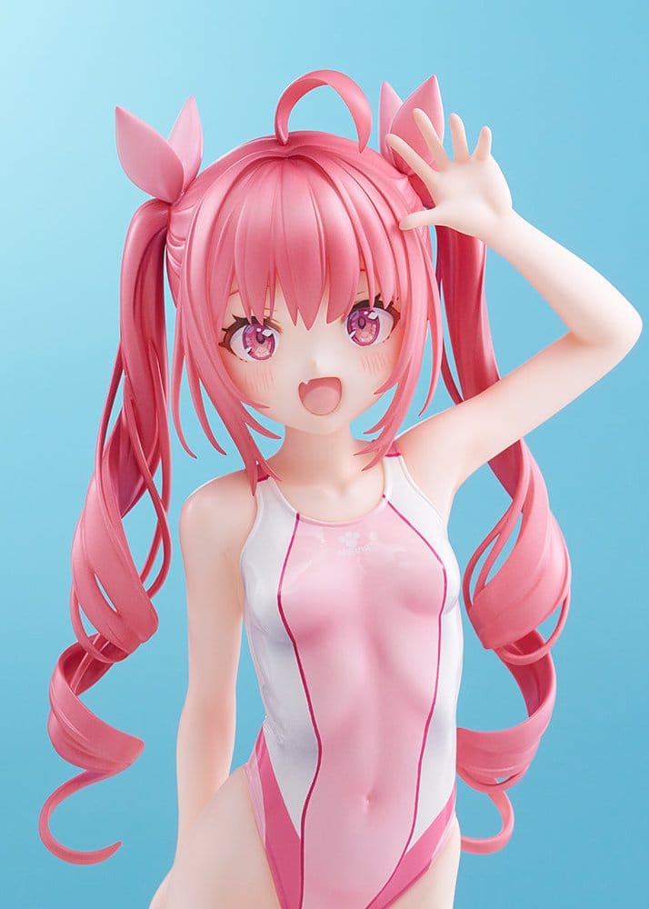Original Character Swimsuit Silhouette PVC Figure 1/7 Watora Swimsuit Ver. design Kani biimu 23 cm