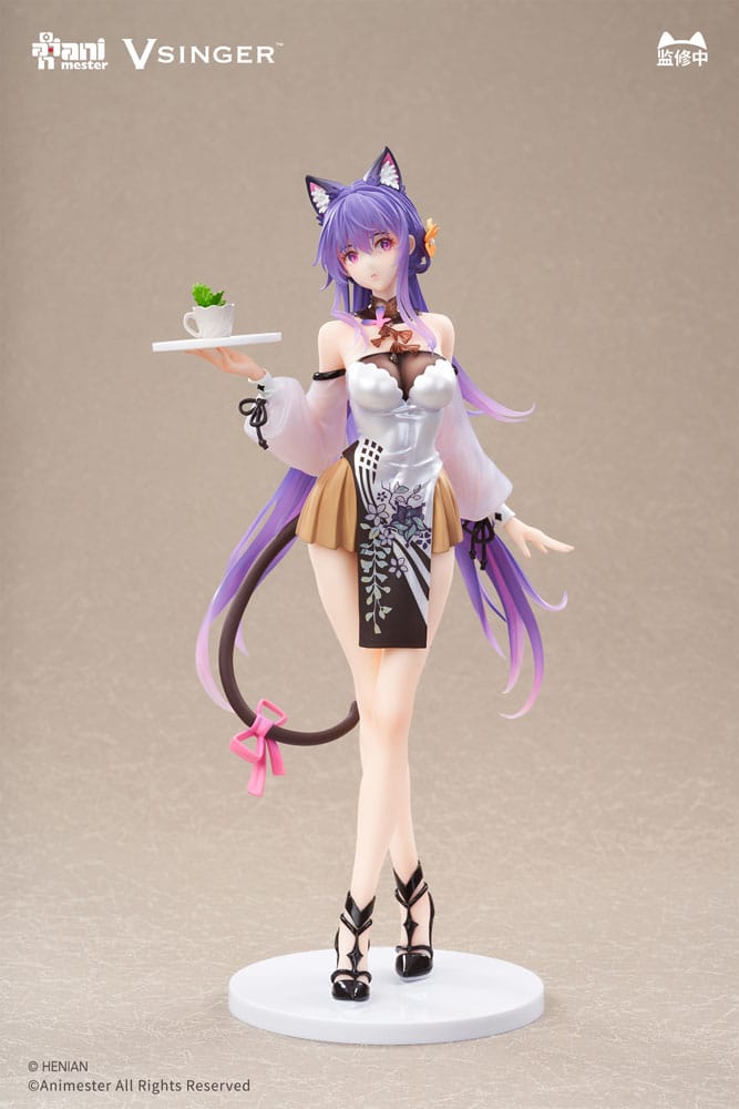 VSinger Luo Tianyi & Mo Qingxian Statue 1/7 Mo Qingxian Tea Time Melody Ver. 26 cm