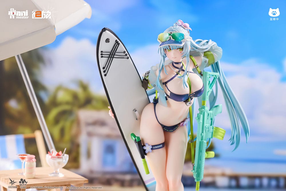Girls' Frontline 2: Exilium Statue 1/7 HK416 Cerulean Breaker 24 cm