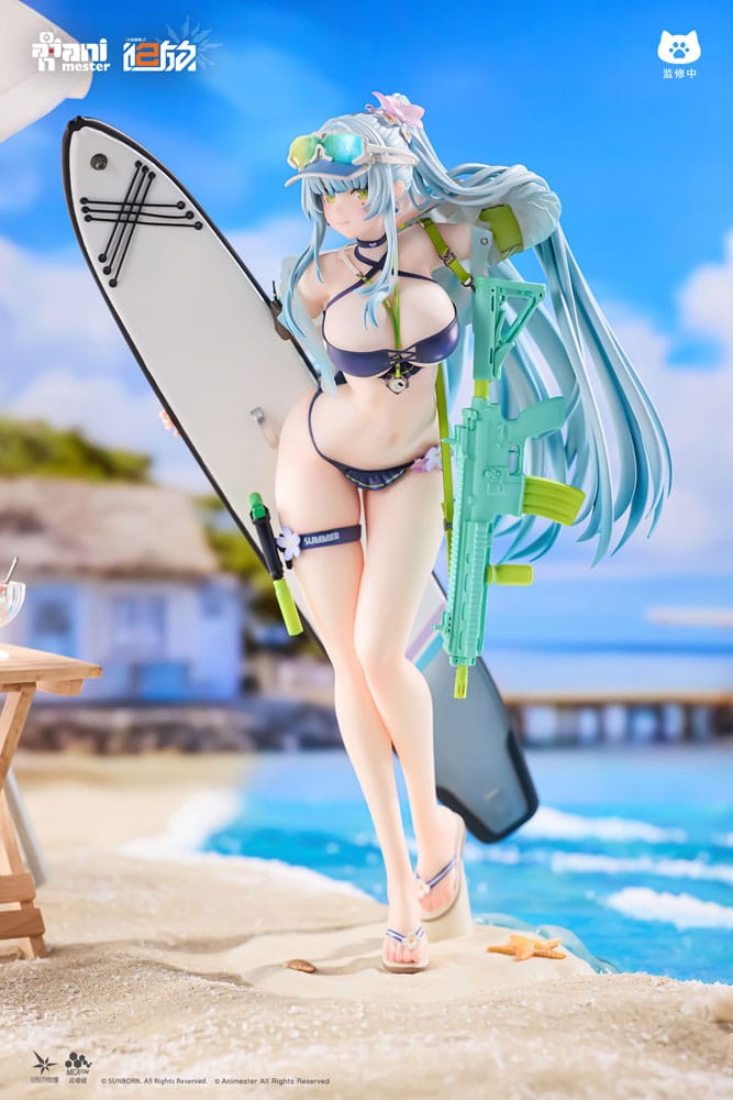 Girls' Frontline 2: Exilium Statue 1/7 HK416 Cerulean Breaker 24 cm