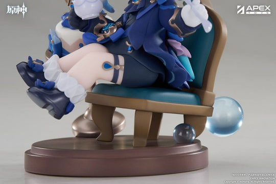 Genshin Impact PVC Statue Furina Amai Gogo no Sanbika Chibi Chara Ver. 13 cm