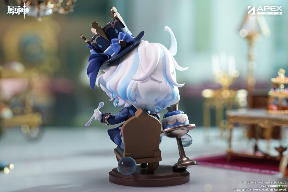 Genshin Impact PVC Statue Furina Amai Gogo no Sanbika Chibi Chara Ver. 13 cm