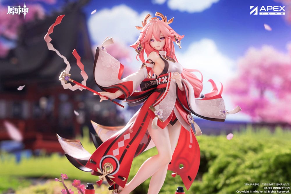 Genshin Impact PVC Statue 1/7 Yae Miko Astute Amusement Ver. 28 cm