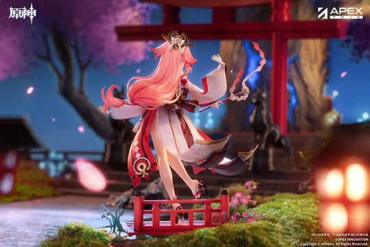 Genshin Impact PVC Statue 1/7 Yae Miko Astute Amusement Ver. 28 cm