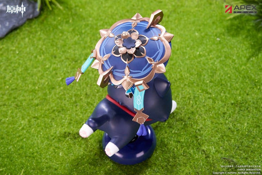 Genshin Impact Chibi Chara Yurayura Stand PVC Figure Wanderer 11 cm