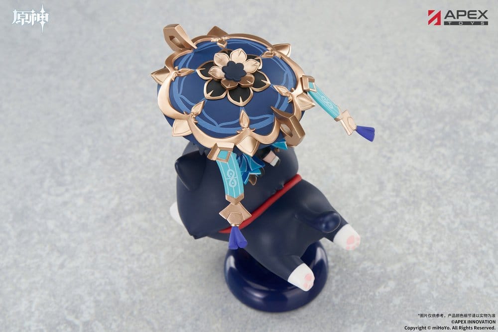 Genshin Impact Chibi Chara Yurayura Stand PVC Figure Wanderer 11 cm
