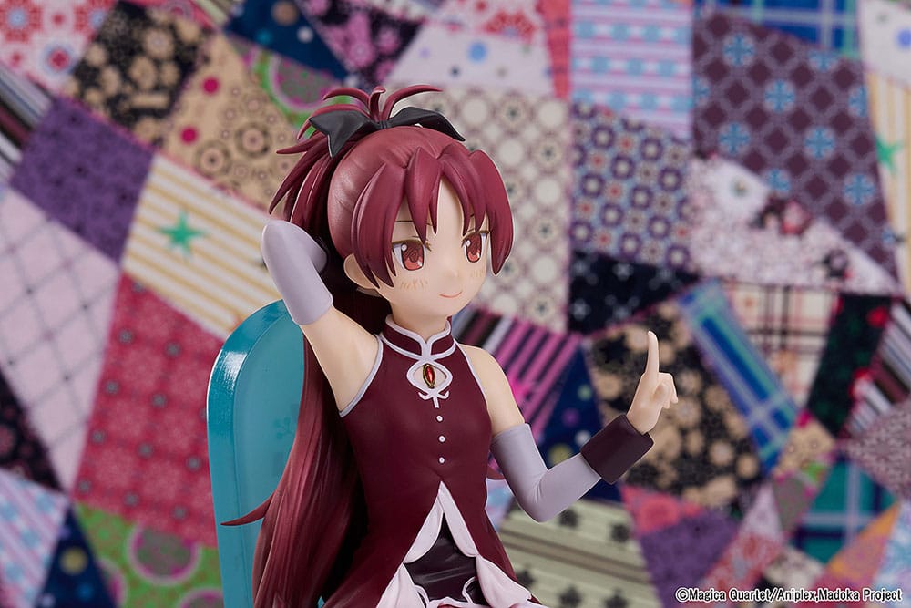Puella Magi Madoka Magica The Movie: Rebellion PVC Statue Kyoko Sakura Tea Party Cake Song Ver. 18 cm