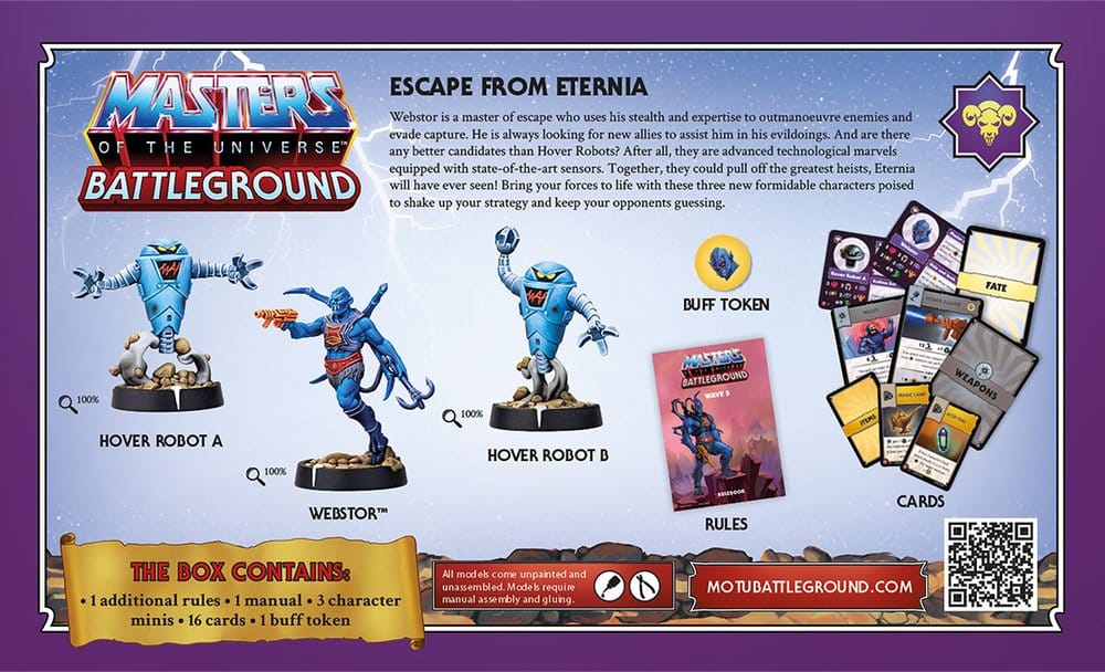 Masters of the Universe: Battleground Miniatures Game Wave 5: Evil Warriors Faction *English Version*