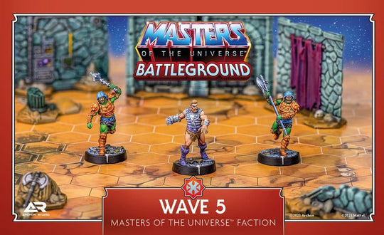 Masters of the Universe: Battleground Miniatures Game Wave 5: Masters of the Universe Faction *German Version*